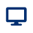 Desktop computer icon