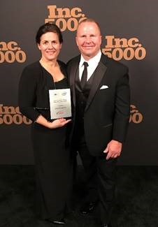 Diane and W. Michael Jarrett Receiving Inc 5000 Award