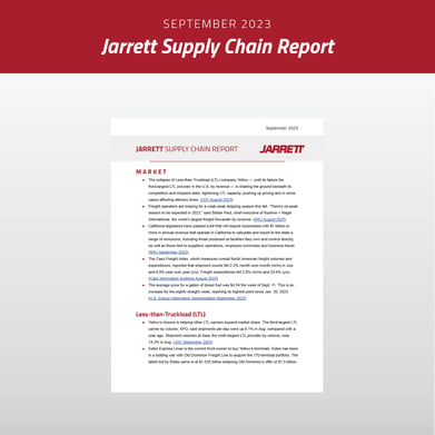 JARRETT SUPPLY CHAIN REPORT SEPT