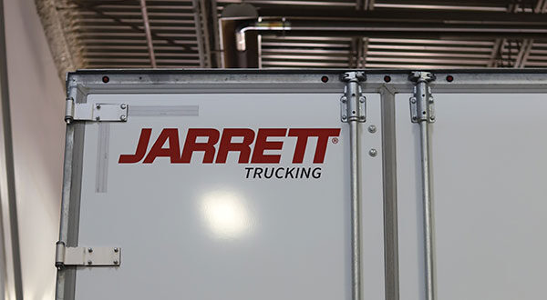 Close up of a Jarrett Truck