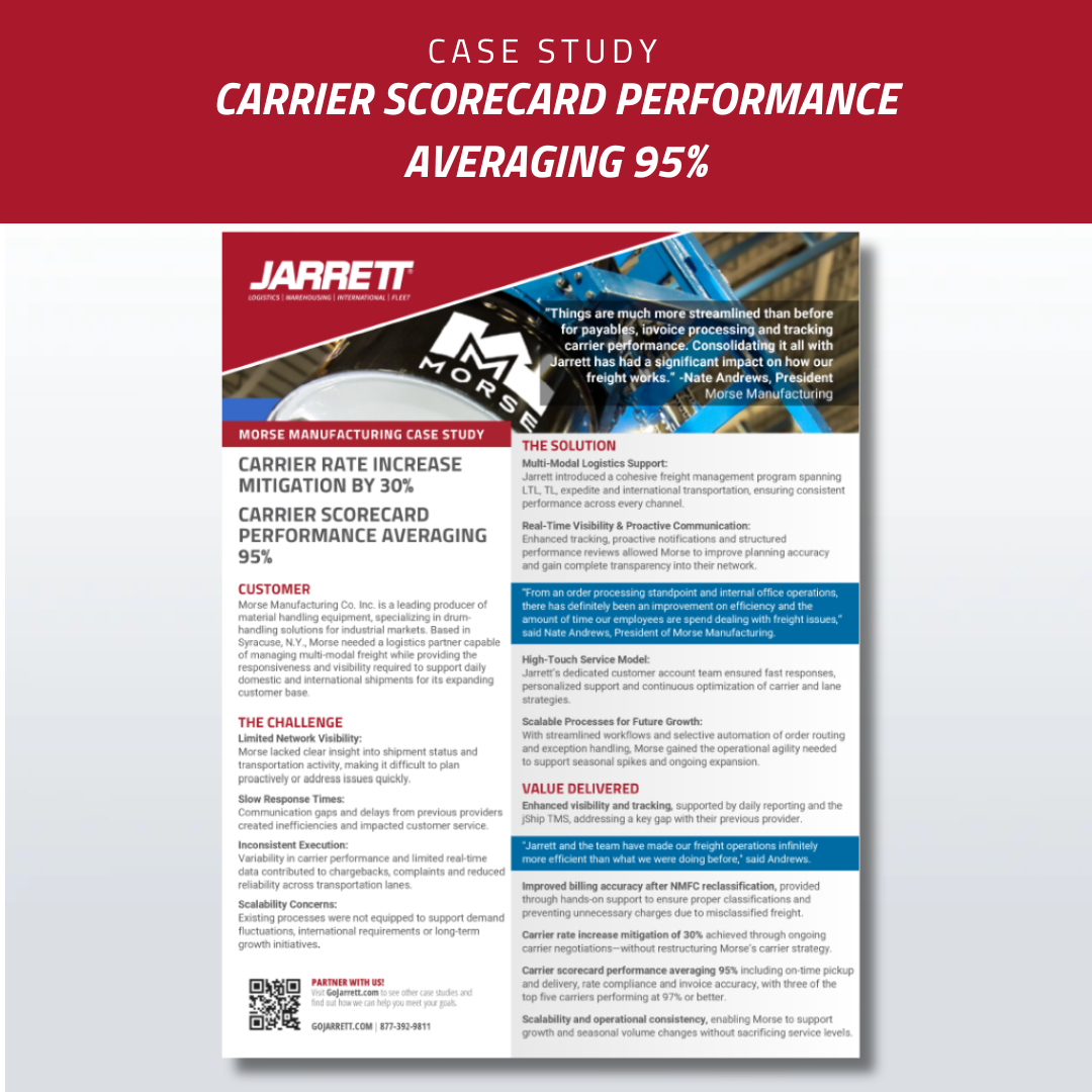 Morse Manufacturing Case Study