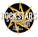 Rock Stars of the Supply Chain 2021 Food Logistics award