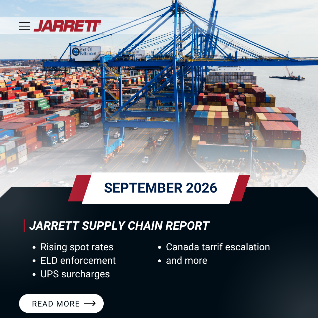 September 2026 Supply Chain Report
