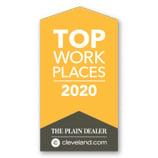 The Plain Dealer Top Work Places 2020 award winner